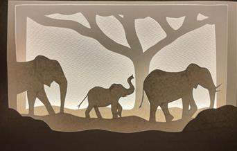 Make A Papercut Lightbox