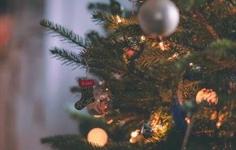 Making Christmas Tree Decorations