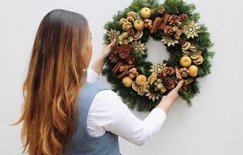 Mitre Wreath Making