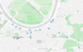 Mortlake Time Trek map image