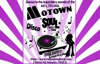 Motown at Hampton Hub Flyer