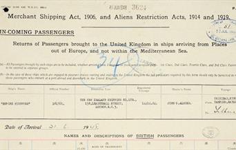 The story of Empire Windrush in ten documents