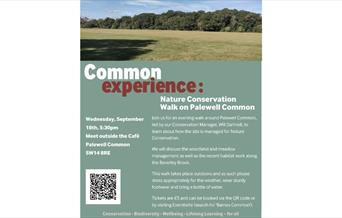 Nature Conservation Walk on Palewell Common