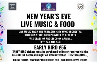 New Years Eve Hampton Hub