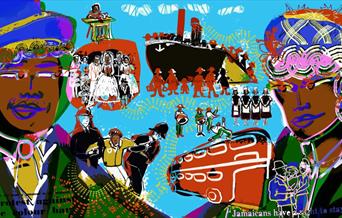 Windrush Stories commission by Ngadi Smart