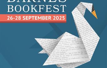 Barnes BookFest 2025 - for more information and tickets online visit barnesbookfest.org