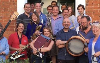 Runnymede Jazz Orchestra playing Jive, Swing, Salsa and Funk