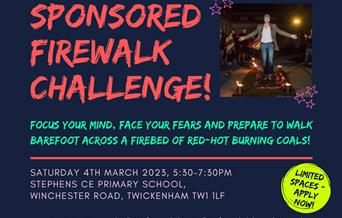 Sponsored Fire Walk