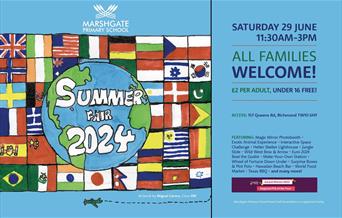 Marshgate Summer Fair Poster 2024