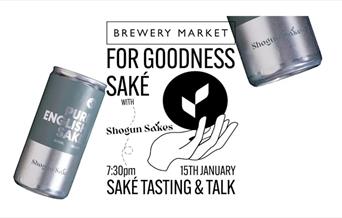 Sake Tasting & Meet The Makers with Shogun Sakes.

