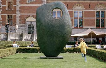 Barbara Hepworth sculpture at the Rijksmuseum in Amsterdam