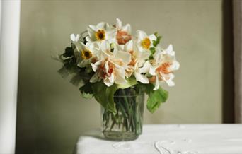Spring flower arrangement