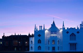 Strawberry Hill House at Twilight