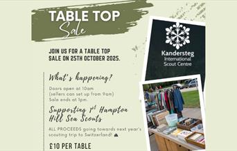 Table Top Sale