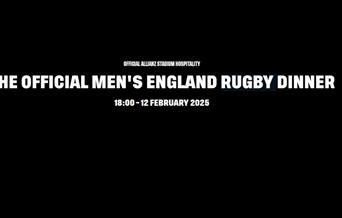 The Official Men's England Rugby Dinner