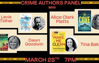 Writing Crime: Alice Clark Platts, Dawn Goodwin, Tina Baker & Lavie Tidhar