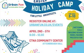 Urban Fun 2024 Easter Holiday Camp Flyer