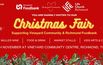 Vineyard Community & Richmond Foodbank Poster