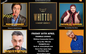 Whitton Comedy Corner - April 2025