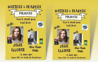 Writers and Readers Cover featuring Lexie Elliott and Alice Clark-Platts