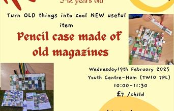 HALF TERM Make and Create workshop