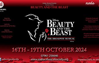 Poster for Beauty and the Beast the musical