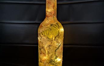 bottle lamp