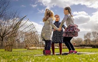 Children playing in Marble Hill