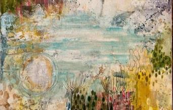 Mixed media landscapes