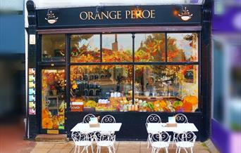 Shot of Orange Pekoe restaurant