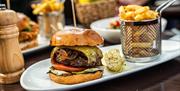 Watermans Richmond Food - Burger and Chips