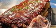 THE HAND AND FLOWER food ribs
