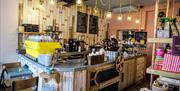 interior shot of artisan coffee