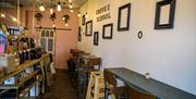 interior shot of artisan coffee