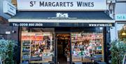 front shot of st margarets wines