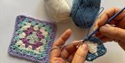 Crocheted Granny Squares