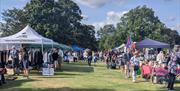 Ham Fair stalls