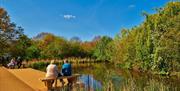 People enjoying Isabella Plantation