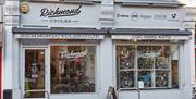 A picture of Richmond Cycles shop front