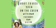 Yoga on Twickenham Green with Dawn