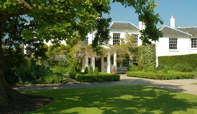 front shot of pembroke lodge