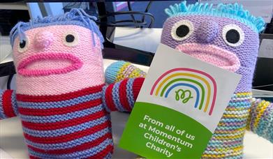 Handmade worry monsters in all colours