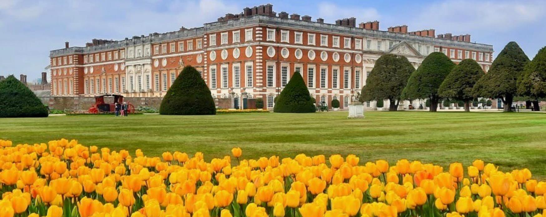 A picture of Hampton Court Palace