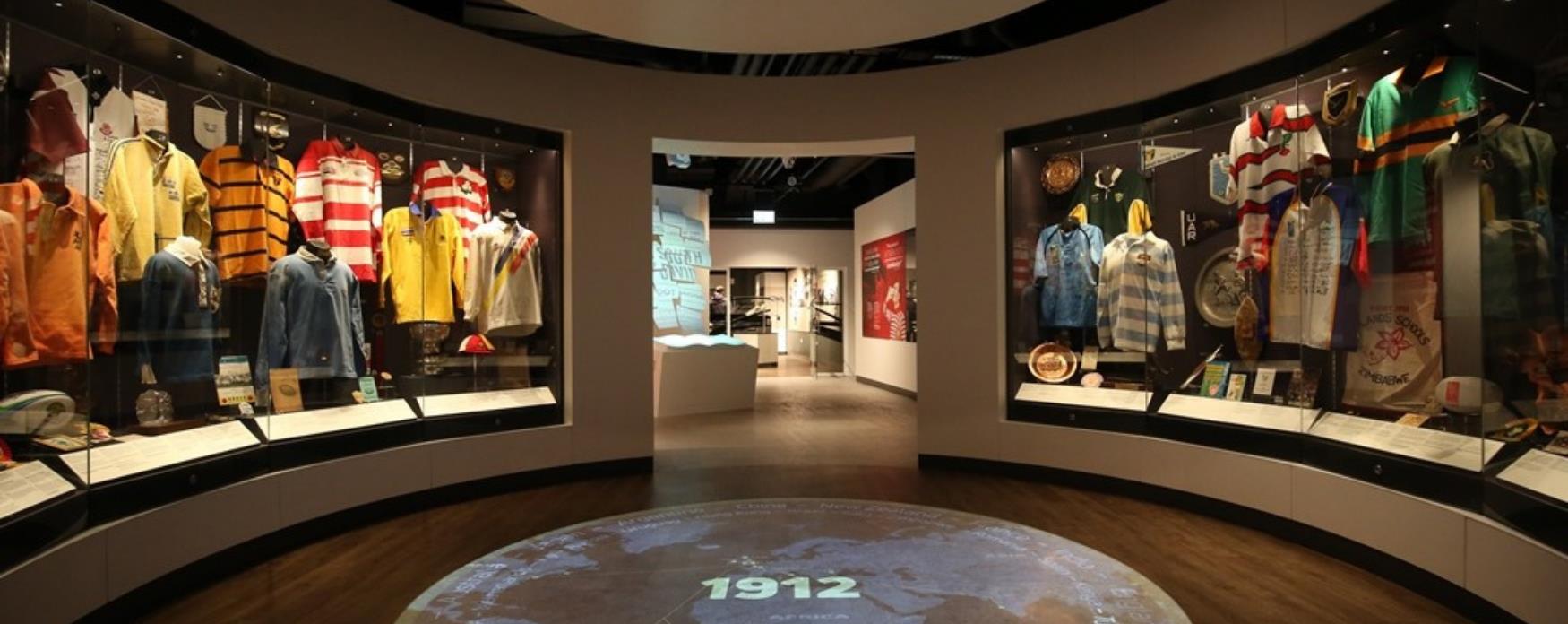 World Rugby Museum interior picture