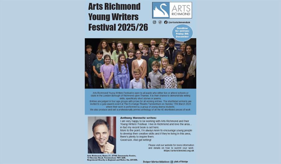 Young Writers Poster Young Writers Poster