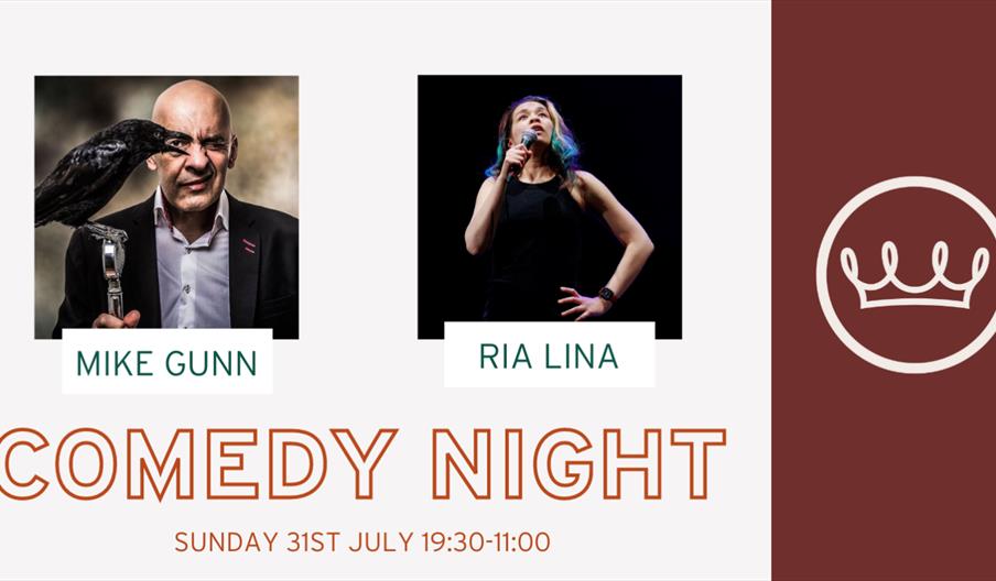 Comedy Night With Mike Gunn And Ria Lina