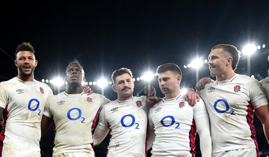 A picture of England's rugby national team