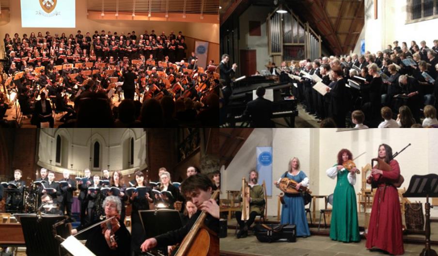Collage picture of Festival Choral Evensong