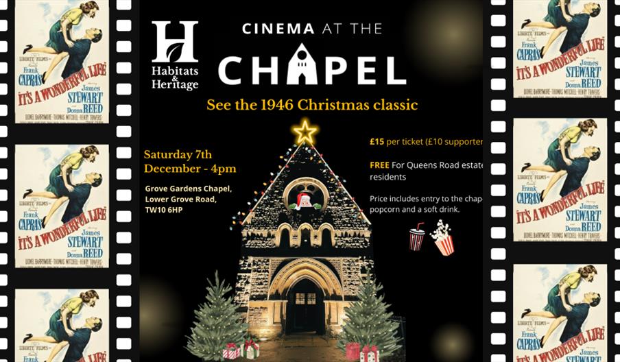 Poster of Cinema at the chapel Poster of Cinema at the chapel