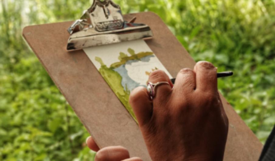 Sip and Paint - Watercolour Workshop image credit: wwt Sip and Paint - Watercolour Workshop image credit: wwt